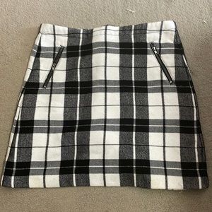 Stylus Plaid miniskirt